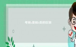 考研a类和b类的区别