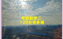 考研数学一120分难不难