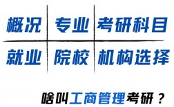 工商管理考研难度大吗