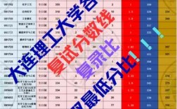 大连理工大学初复试占比