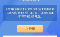 考研调剂系统开多久