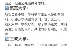 过线就能调剂的学校