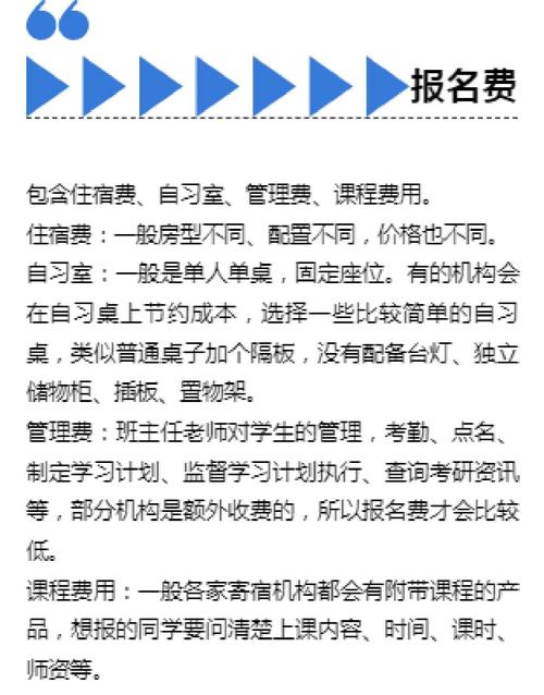 乾坤考研寄宿学校学费-图1