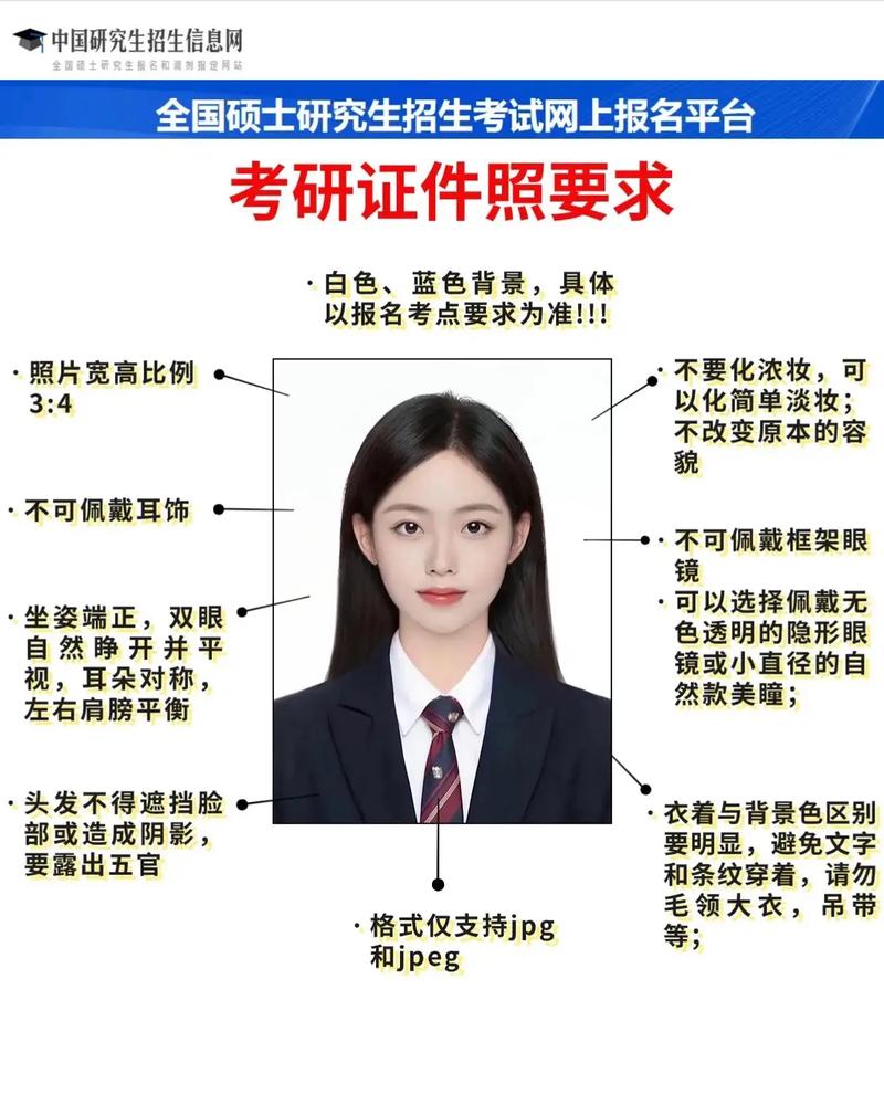 考研证件照衣服要求-图1