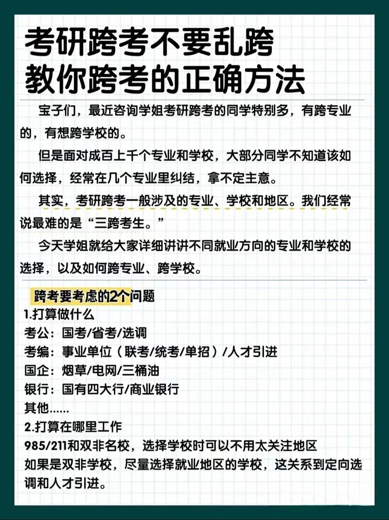 考研跨考有什么要求-图1